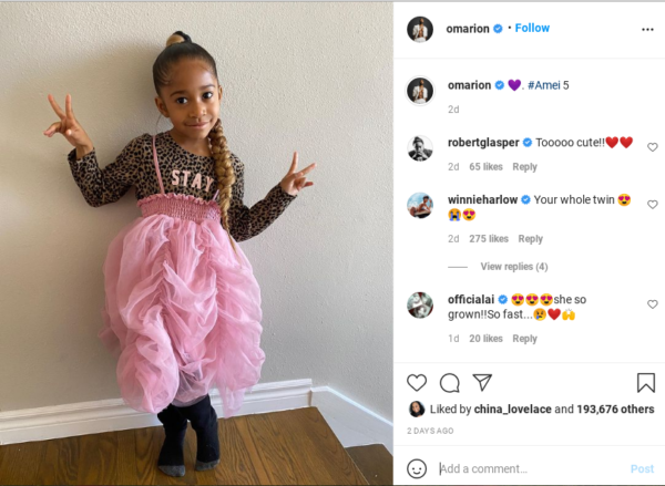 'Your Whole Twin': Fans Are Gushing Over Omarion’s Daughter A'mei ...