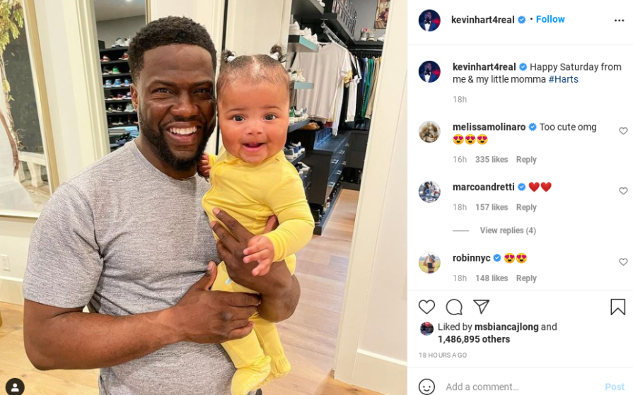 'Did They Photoshop That Baby ???!!!!': Kevin Hart's Latest Post with ...