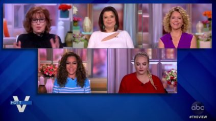 Manufactured Outrage': Meghan McCain Takes Offense to Biden's 'Neanderthal Thinking' Comment as Her Co-Hosts Have a Field Day at Her Expense