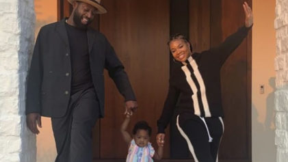 Skillz': Gabrielle Union, Dwyane Wade, and Daughter Kaavia Show Off Their Fancy Footwork
