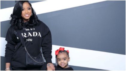 Reign Is Too Cool for Me': Toya Johnson and Her Daughter Reign Rushing Have a Mommy-and-Me Photo Shoot with Matching Outfits