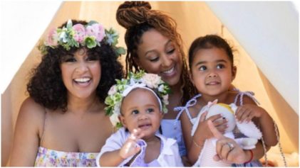Ohana Means Family': Tamera Mowry Shares Beautiful Photo of Her Daughter and Tia Mowry's Daughter Playing Together After a Year of Being Apart