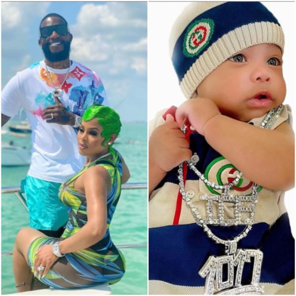 Oeps Bezem jaloezie Look How Big and Chunky He Is': Gucci Mane and Keyshia Ka'oir Post Adorable  First Photo of Baby Boy, Fans Also Want to See Their Other Kids