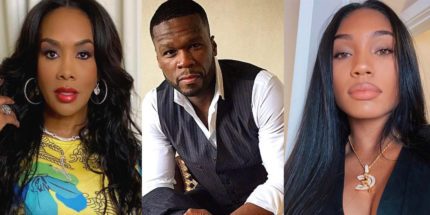 Vivica A. Fox, 50 Cent and Jamira Haines