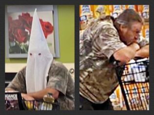 Man Wears KKK Hood While Shopping at a California Grocery Store, Ignores Pleas from Workers