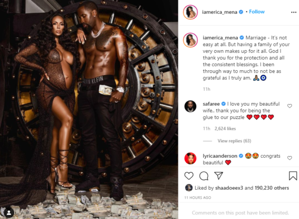 It's Not Easy at All': Erica Mena and Safaree Samuels Reveal She's Pregnant  Again, Mena Shares Message About Marriage for the Haters