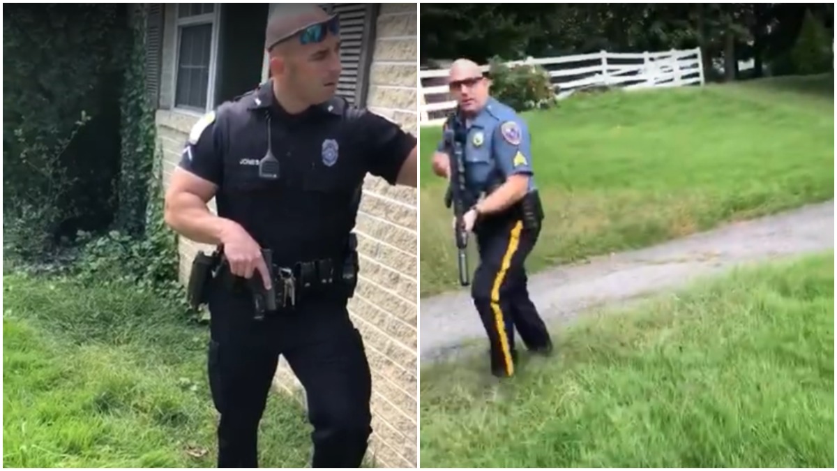 'I Don't Trust You': Officer With Assault Rifle Orders Black Locksmith Working In White Neighborhood to Stop Recording, Man Asserts His Right to Film