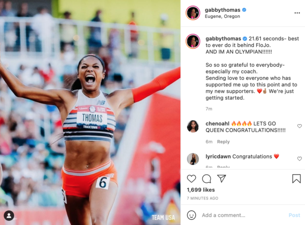 'I'm an Olympian': Harvard Alum Gabby Thomas Runs Third-Fastest 200 ...
