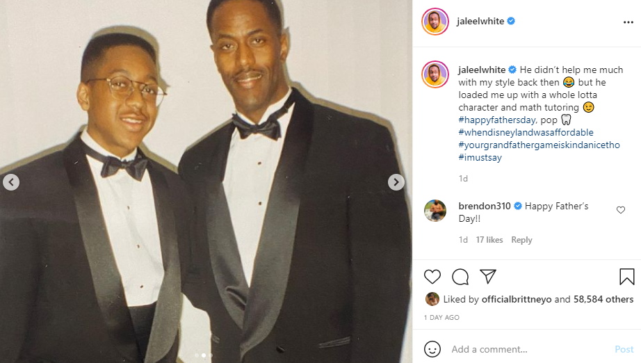 'The Genes Are Uncanny' Jaleel White Shares Photo with His Daughter