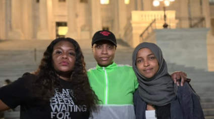 Reps. Cori Bush, Ayanna Pressley, Ilhan Omar Sleep Outside of Capitol to Protest End of Eviction Moratorium