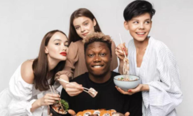 Apologize for Offending the Public': Russian Restaurant Pulls Ad Featuring Black Man with White Women After Receiving Death Threats from 'Traditional Values' Nationalist Group