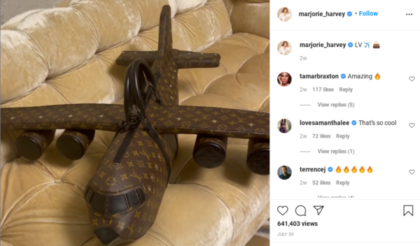 Chris Brown Poses with LV Airplane Bag and Mercedes-Maybach GLS