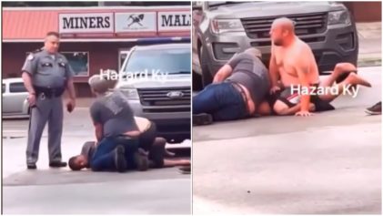 What Is Happening': Kentucky State Police Address Viral TikTok of Two White Men Sitting on Black Man While Trooper Watches