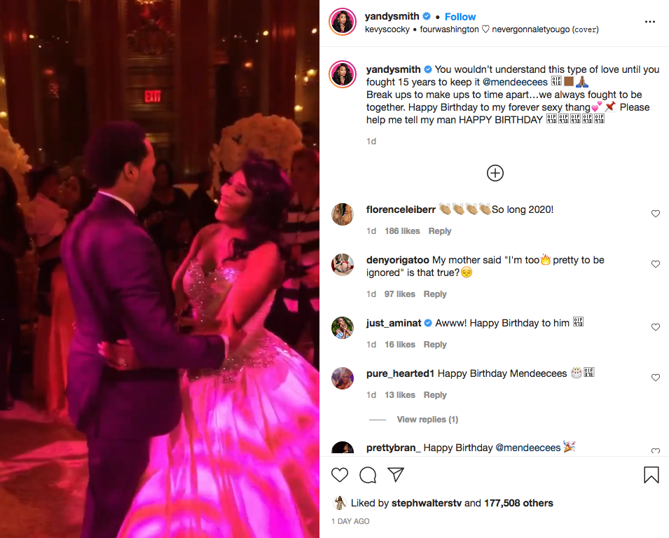 ‘We Always Fought to be Together’: Yandy Smith-Harris Pens a Loving