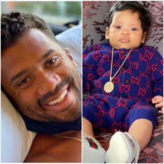 Definitely His Daddy's Twin': Fans Gush Over Ciara And Russell Wilson's Infant Son Win's New Photo Following Russell's Induction To The 99 Club For Madden NFL '21