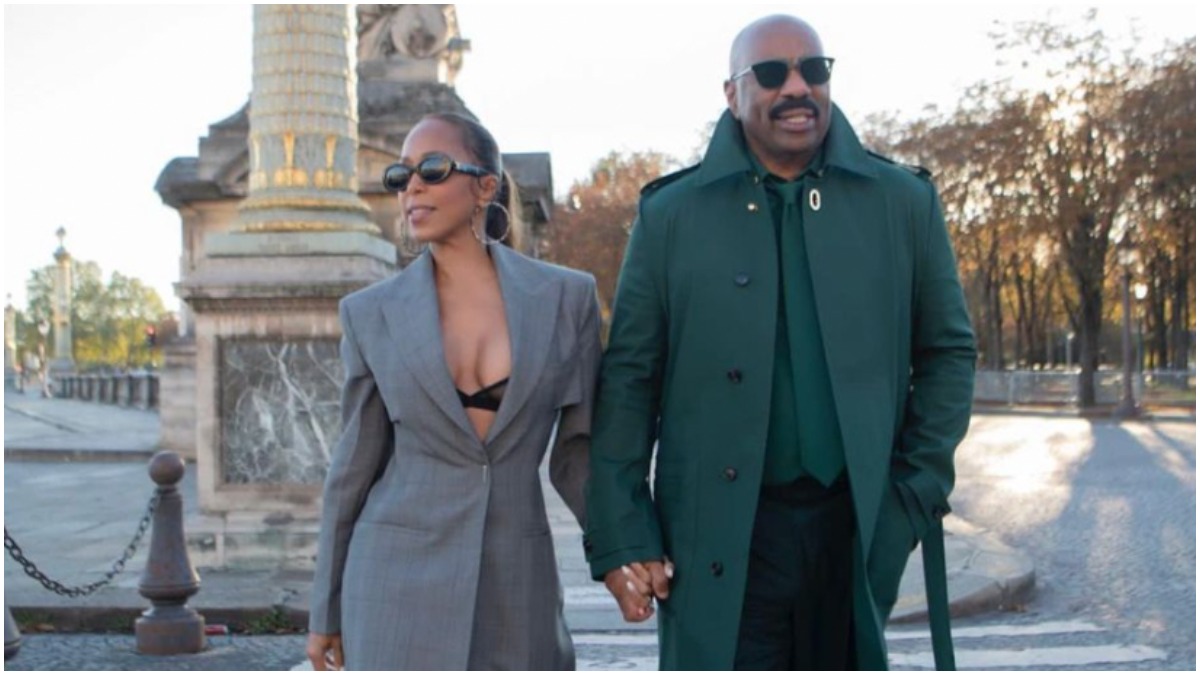 Steve Kept It Simple Today': Steve and Marjorie Harvey Snuggle Up In a  Photo Together While Flaunting Their Expensive Outfits
