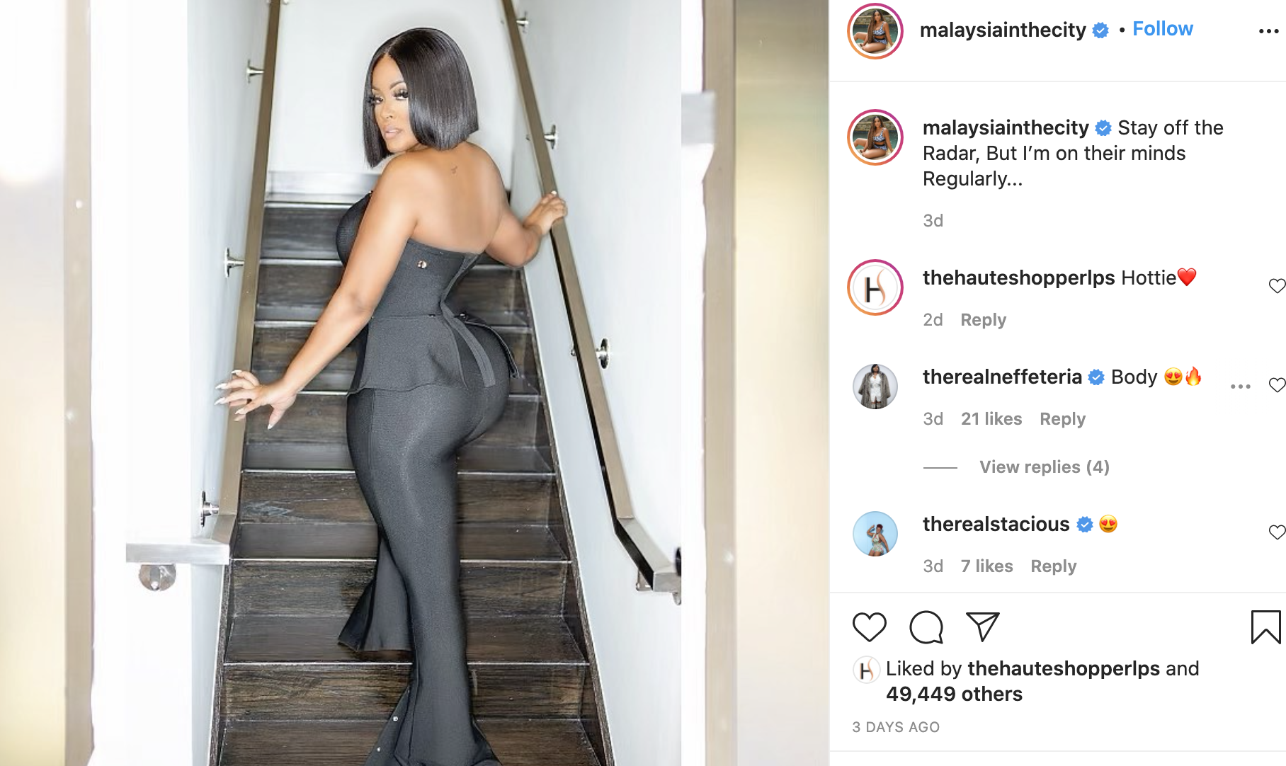 'That Unbothered Beauty': Malaysia Pargo Radiates Sultriness In an All ...