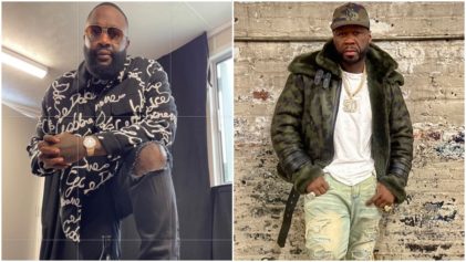 Rick Ross Seemingly Throws Shade At 50 Cent After Claiming 'I Get Money' Rapper Only Made 250k On 'BMF'