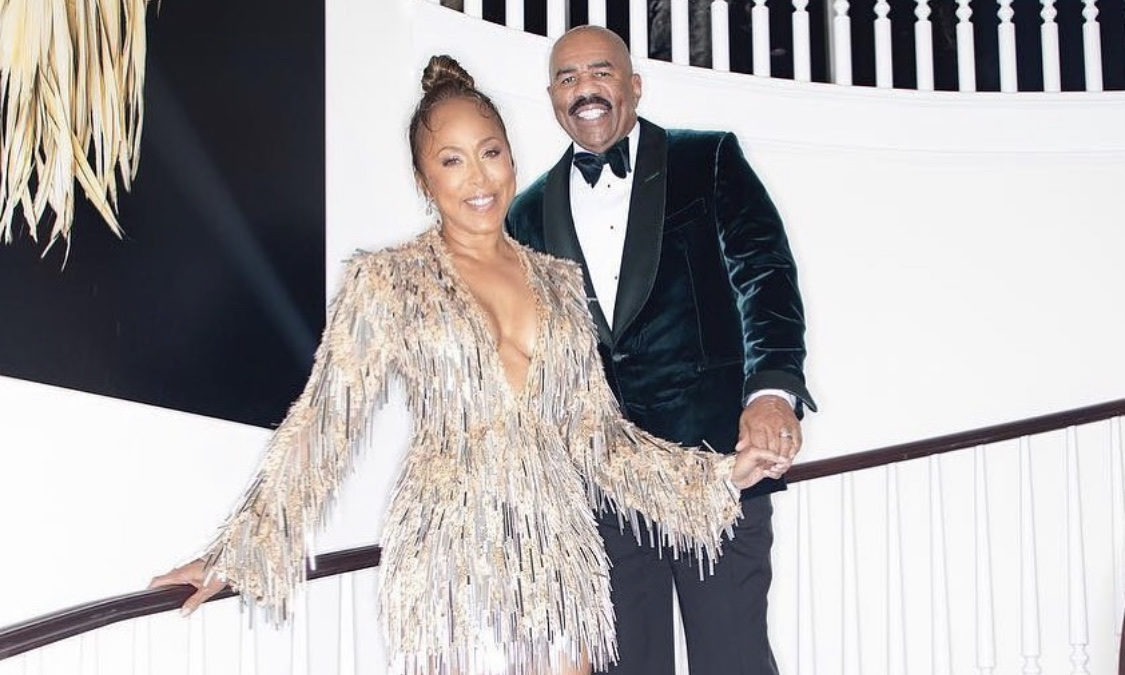 Steve Harvey - My wife Marjorie The Lady Loves Couture just launched her  online consignment shop, Marjorie Harvey's Closet -   ALL proceeds benefit our Steve & Marjorie  Harvey Foundation. Get some