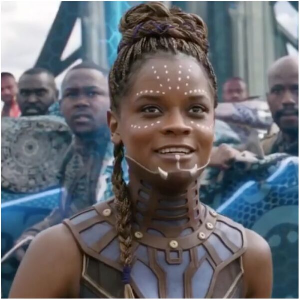 Letitia Wright Black Panther Omicron