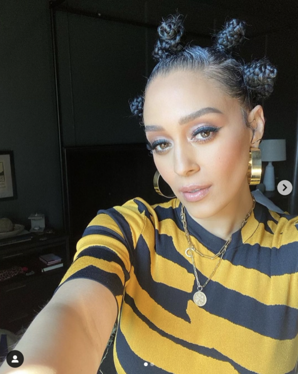 Aging Backwards': Fans Compliment Tia Mowry on Her Good Looks and Style  After She Reveals Beautiful Bantu Knot Hairstyle