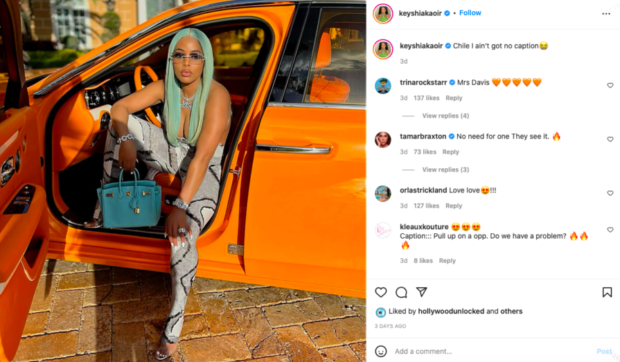 ‘When You’re Keyshia Kaoir You Don’t Need a Caption!’: Fans Say Keyshia