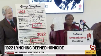 19-Year-Old Black Teen Was Found Hanging from a Tree with His Hands Restrained, 100 Years Later His Death Certificate Is Changed from Suicide to Homicide