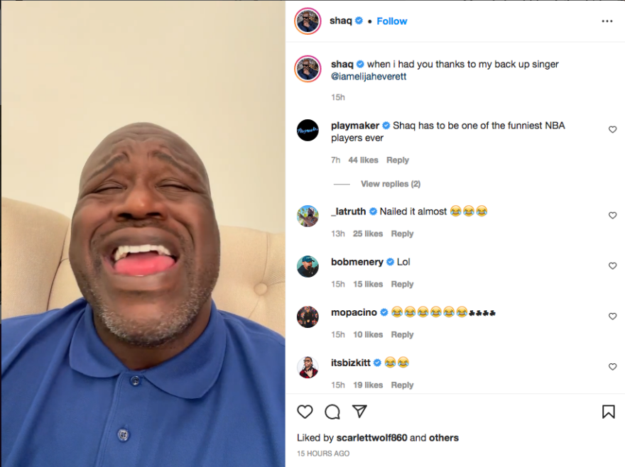 ‘Keep Breaking Backboard King Diesel’: Shaquille O'Neal’s Singing ...