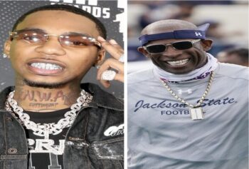 Deion Sanders Returning to His 'Prime Time' Rapping Days?: JSU Coach Issues Plea to Young Dolph's Cousin Key Glock to Drop a Verse the Rapper's Latest AlbumÂ 