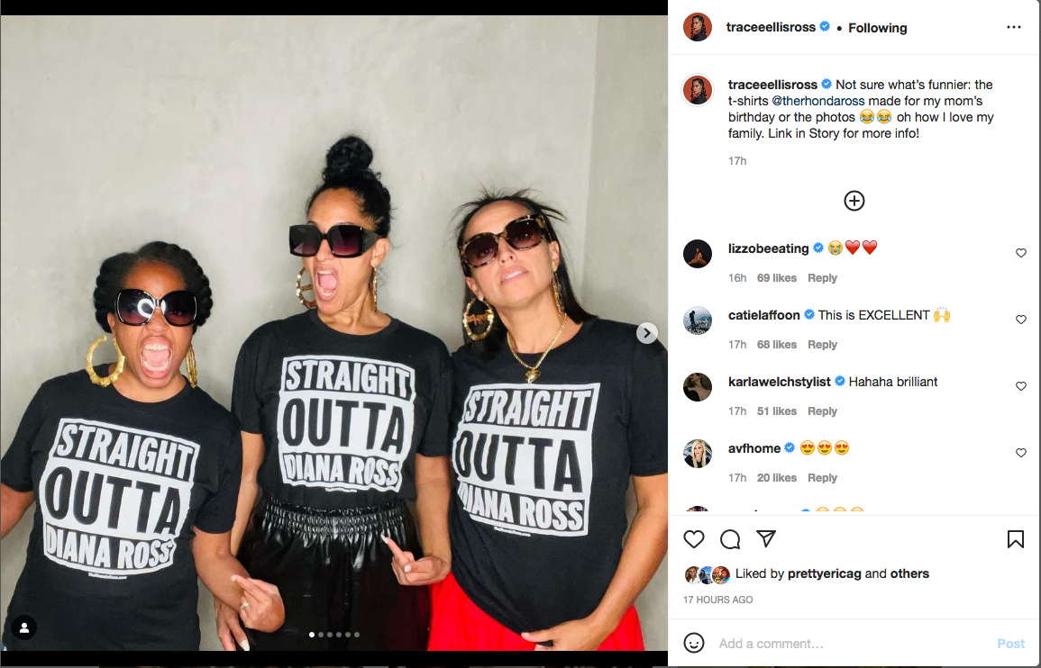 'Carbon Copies of the Queen' Tracee Ellis Ross' Fans Claimed That She(02)