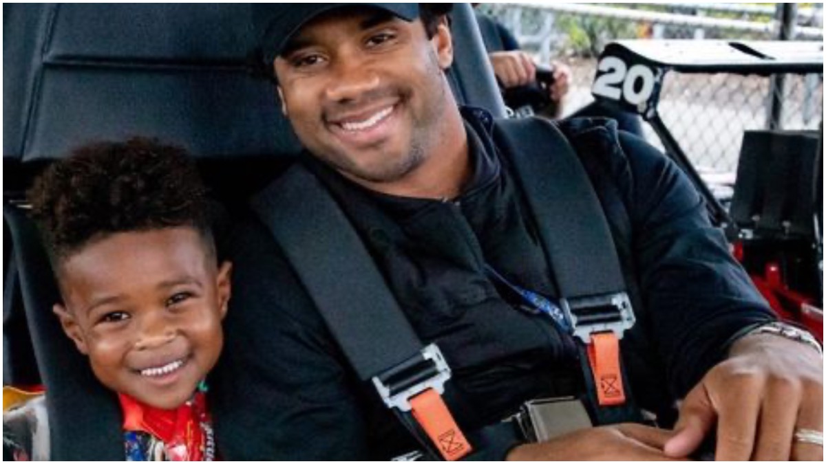 Russell Wilson Gushes Over 'Dad Life' in Sweet Moment With Stepson After  Future Releases Diss Track
