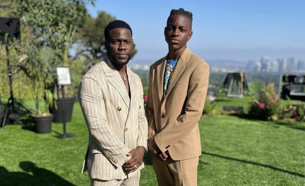 How Time Flies': Fans React After Kevin Hart Shares His Son Hendrix  Graduated from the Eighth Grade