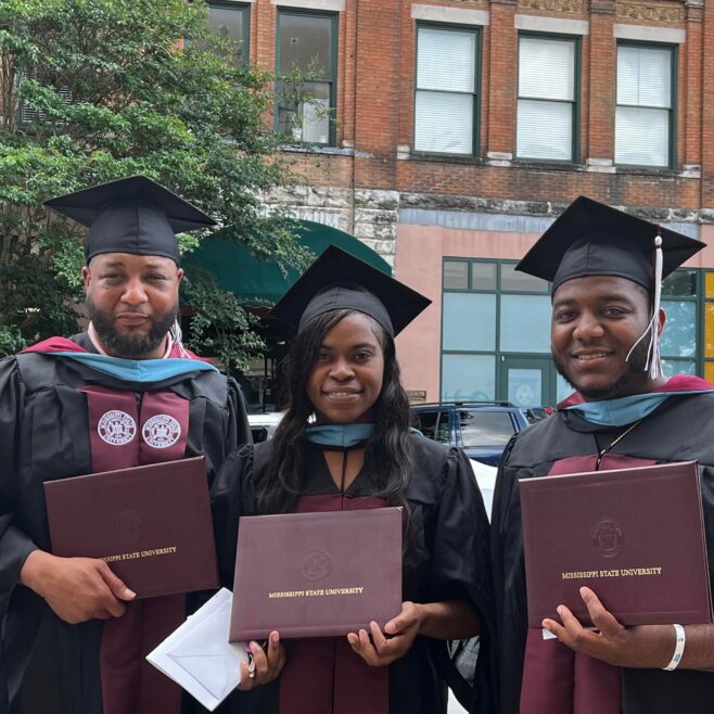 ?Help Each Other Keep Up?: Black Excellence on Display for Mississippi Family Engaged In Friendly Competition to Graduate Together with Master's Degrees