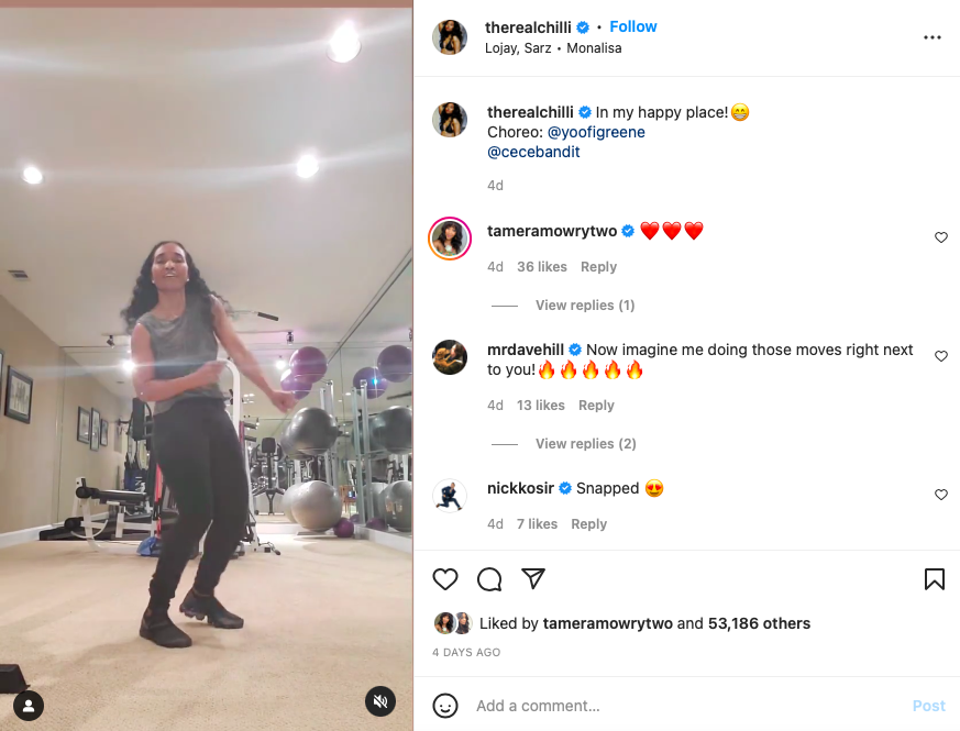 ‘Usher Folded’ Chilli’s Dance Video Derails After Fans Bring up the