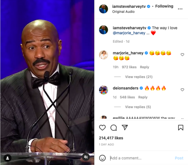 Uncle Steve Ain?t Playin? About His Girl!': Steve Harvey Fans React After Comedian Reveals How Much He Loves His Wife Marjorie
