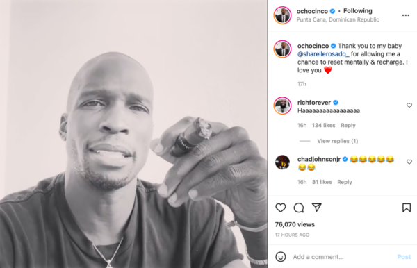 Where You at Again?': Chad Johnson Vacation Video Derails When Fans and His Fianc?e Sharelle Call Him Out for Mispronouncing the Location?