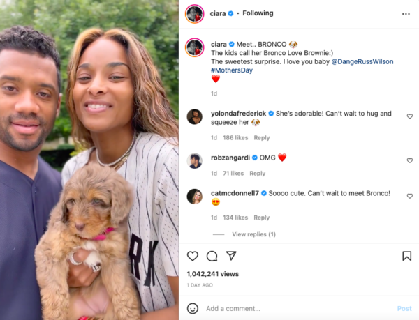 ?Listen to That Pure Happiness?: Ciara and Russell Wilson Welcome a New Addition to the Family and Fans are Swooning Over the Surprise?