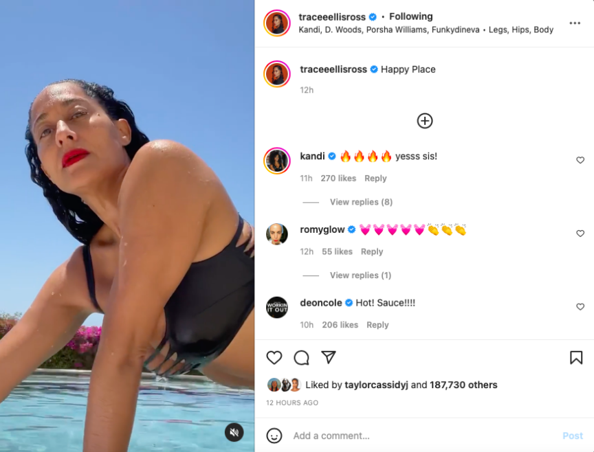 ‘slow Down Before These Young Boys Flood Your Inbox Tracee Ellis Ross Stuns Fans With This 3688