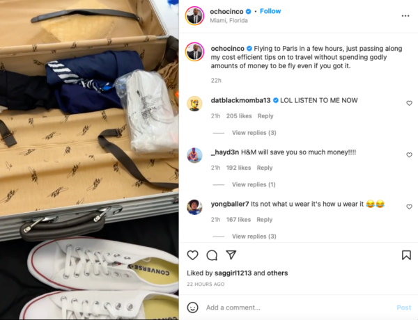 ?He Real Life Jason Pitts?: Chad Johnson Shares His Packing Tricks When Traveling on an Airplane?