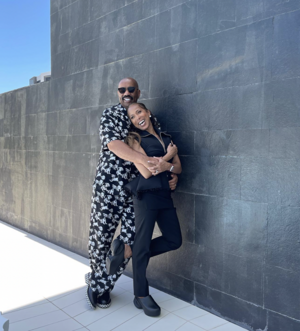 What a Precious Moment': Marjorie Harvey Shares Video of Steve Harvey Spending Time with Their Grandkids