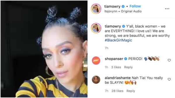 ?It?s Always The Black Girl Magic for Me?: Tia Mowry Shows Off Her Many Hairstyles