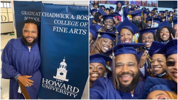 ?Full Circle Moment?: Anthony Anderson Graduates from Howard University 30 Years After He Was First Accepted