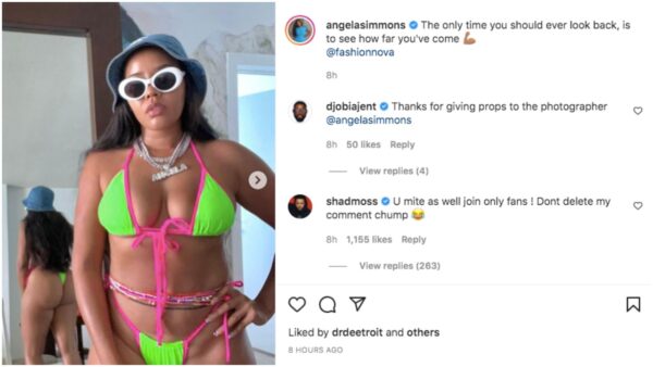 ?One Cake Showing?: Bow Wow Tells Angela Simmons to Start an OnlyFans Account After Wardrobe Malfunction