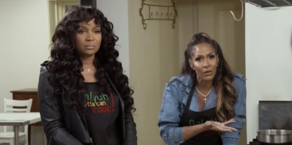 The Lady with the Heavy Tongue Keeps My Name In Her Mouth': Kandi Burruss, Kenya Moore and 'RHOA' Fans Slam Marlo Hampton for 'Slut Shaming' Her Castmates