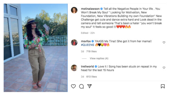 It All Started with YOU!': Tina Knowles Lawson Fans Hype Her Up After She Shows Off Her Dance Moves to Beyonc?'s New Song