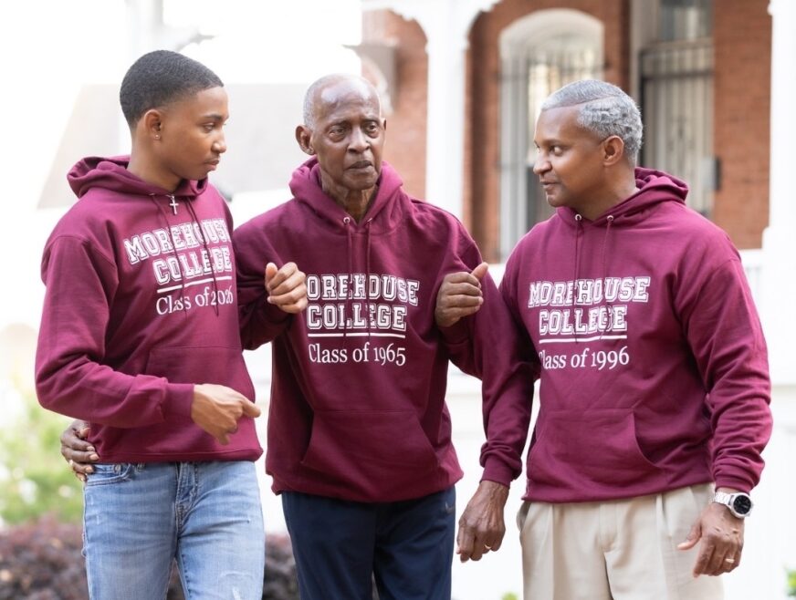 ?The Morehouse Mystique?: Three Generations of Morehouse Men Are Eager to Continue a Family Legacy of HBCU Graduates