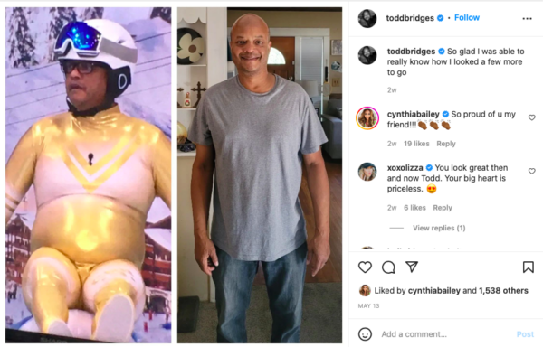 Cynthia Bailey Reacts to 'Diff'rent Strokes' Star Todd Bridges Weight Loss Months After Their Viral Argument on 'Celebrity Big Brother'