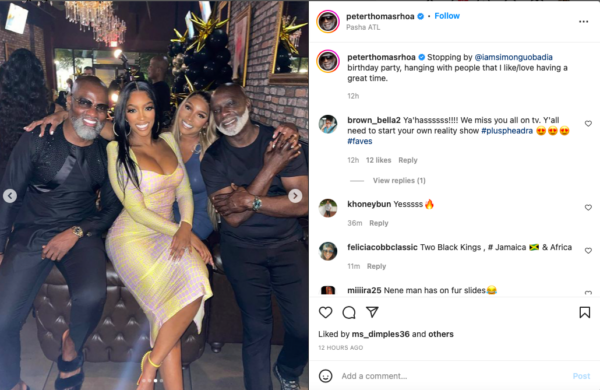 So Peter Still Don?t Like Porsha?': Fans Call Out Peter Thomas for Seemingly Throwing Shade at Porsha Williams After They Take a Photo Together ?