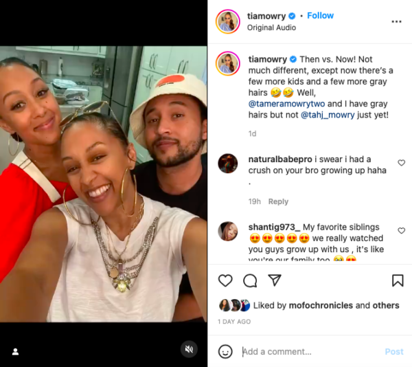 Where's the Other Brother?': Tia Mowry's Throwback Post with Tamera and Tahj Goes Left When Fans Bring Up Younger Brother Tavior??