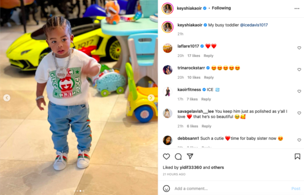 ?He?s Growing So Fast?: Keyshia Ka?Oir Shares New Photos of Her Son Ice and Fans are Stunned By How Much He?s Grown?